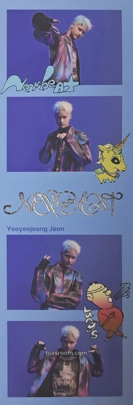 Yeoyeojeong RAW AND RAD Photocard - NEWBEAT - NEWBEAT K-pop photocard