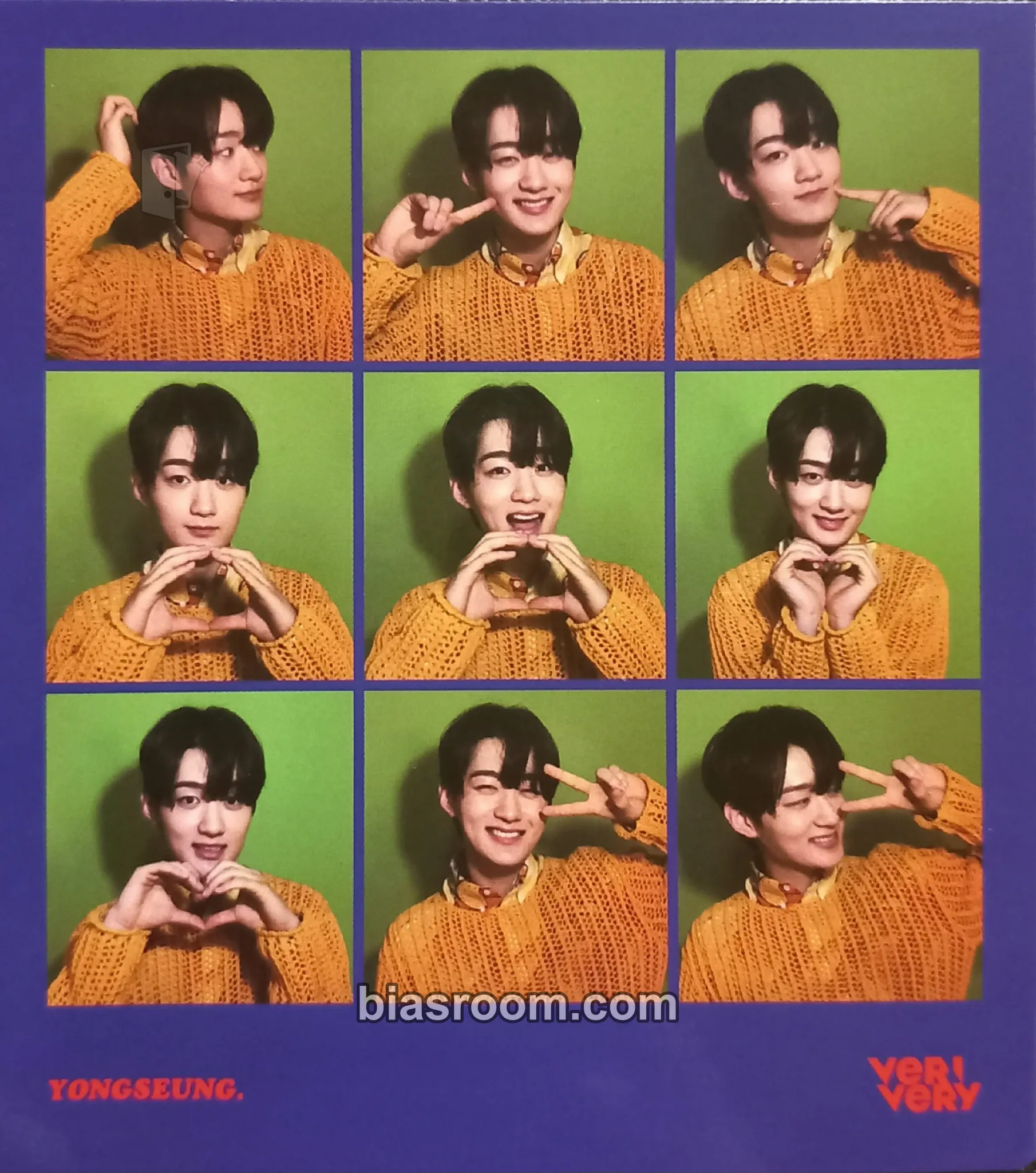 Yongseung Veri-Able Photocard - VERIVERY - VERIVERY K-pop photocard