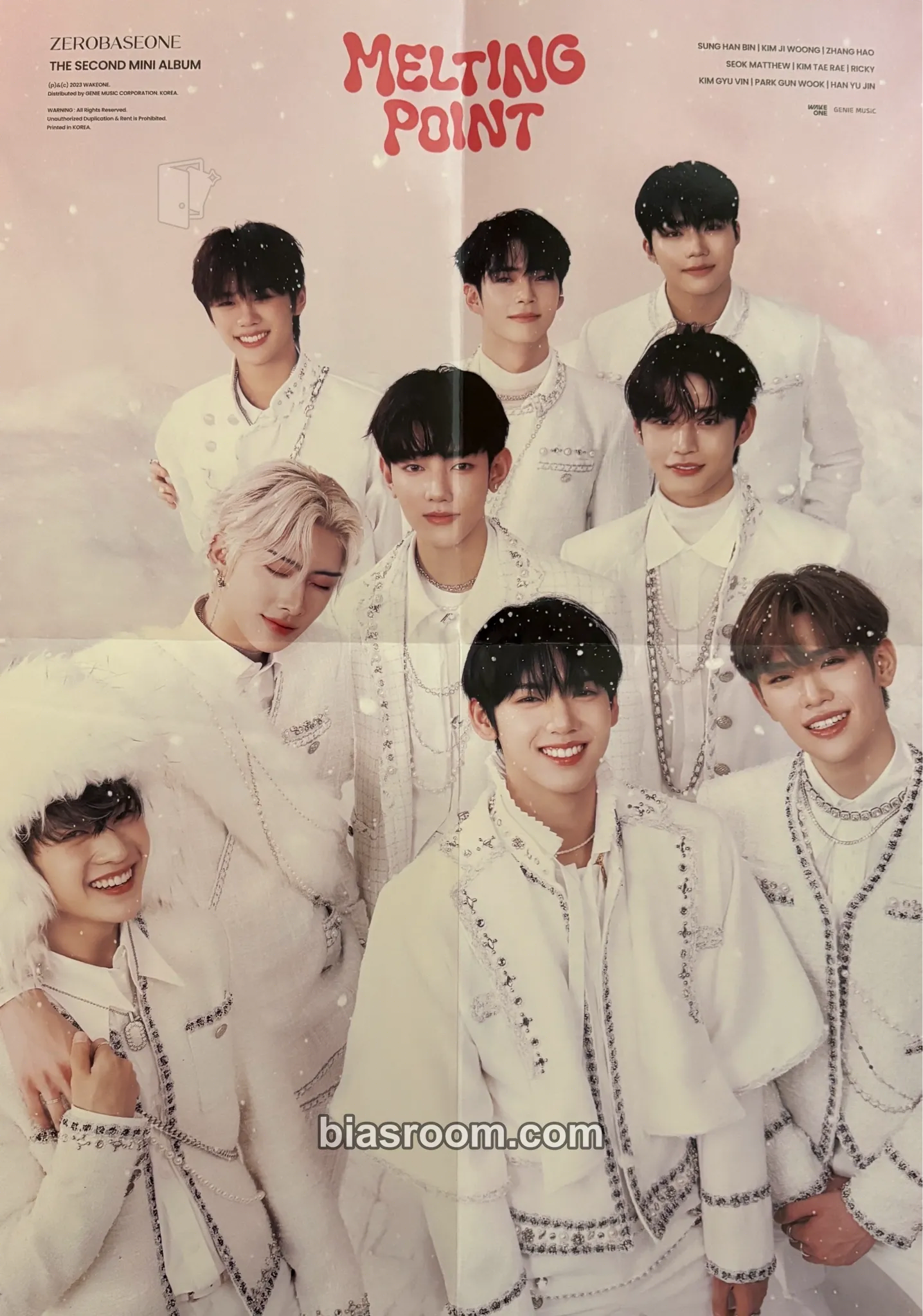 Melting Point Photocard - ZEROBASEONE - ZEROBASEONE K-pop photocard