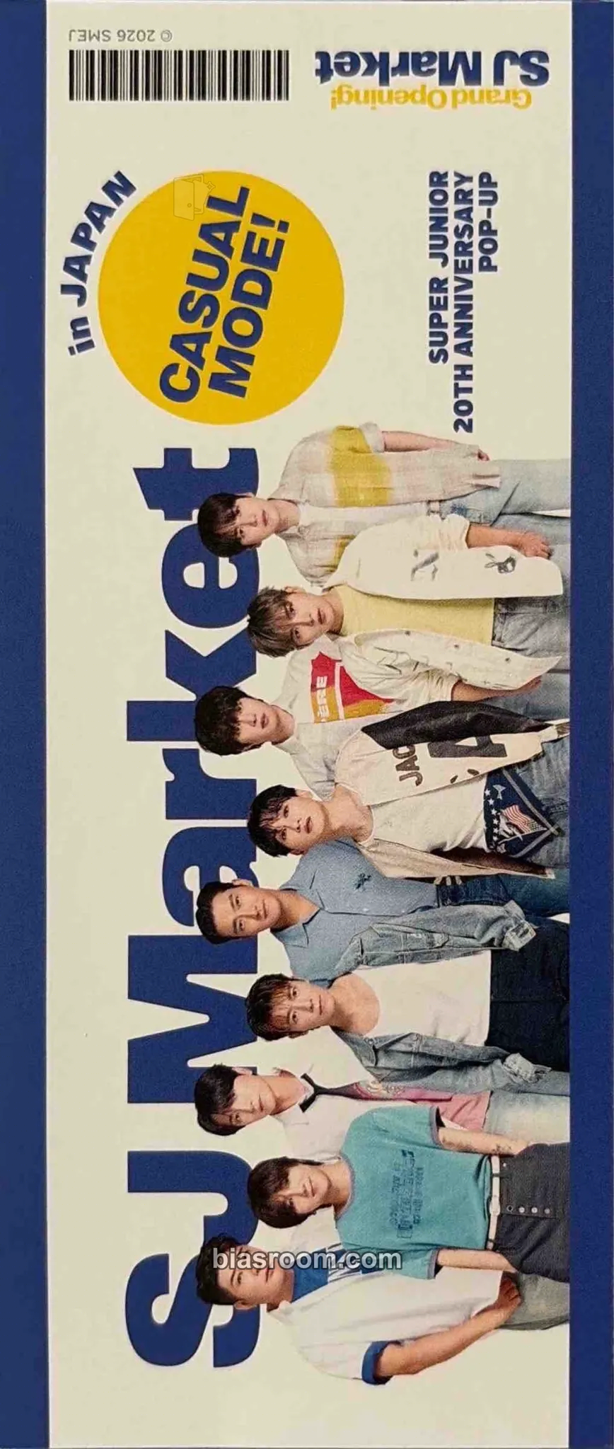 SJ Market Photocard - SUPER JUNIOR - SUPER JUNIOR K-pop photocard