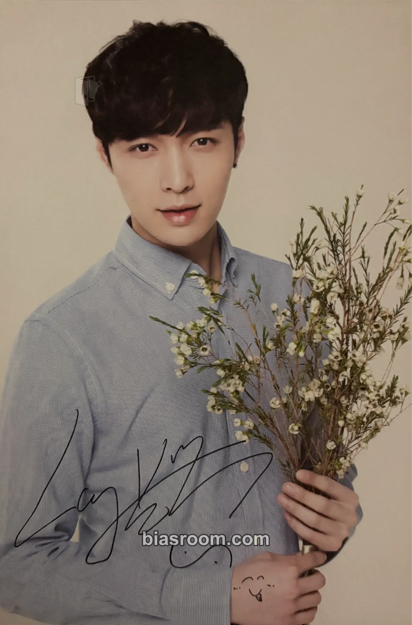EXO LAY レイ 直筆サイン Lay Photocards (EXO) | Bias Room