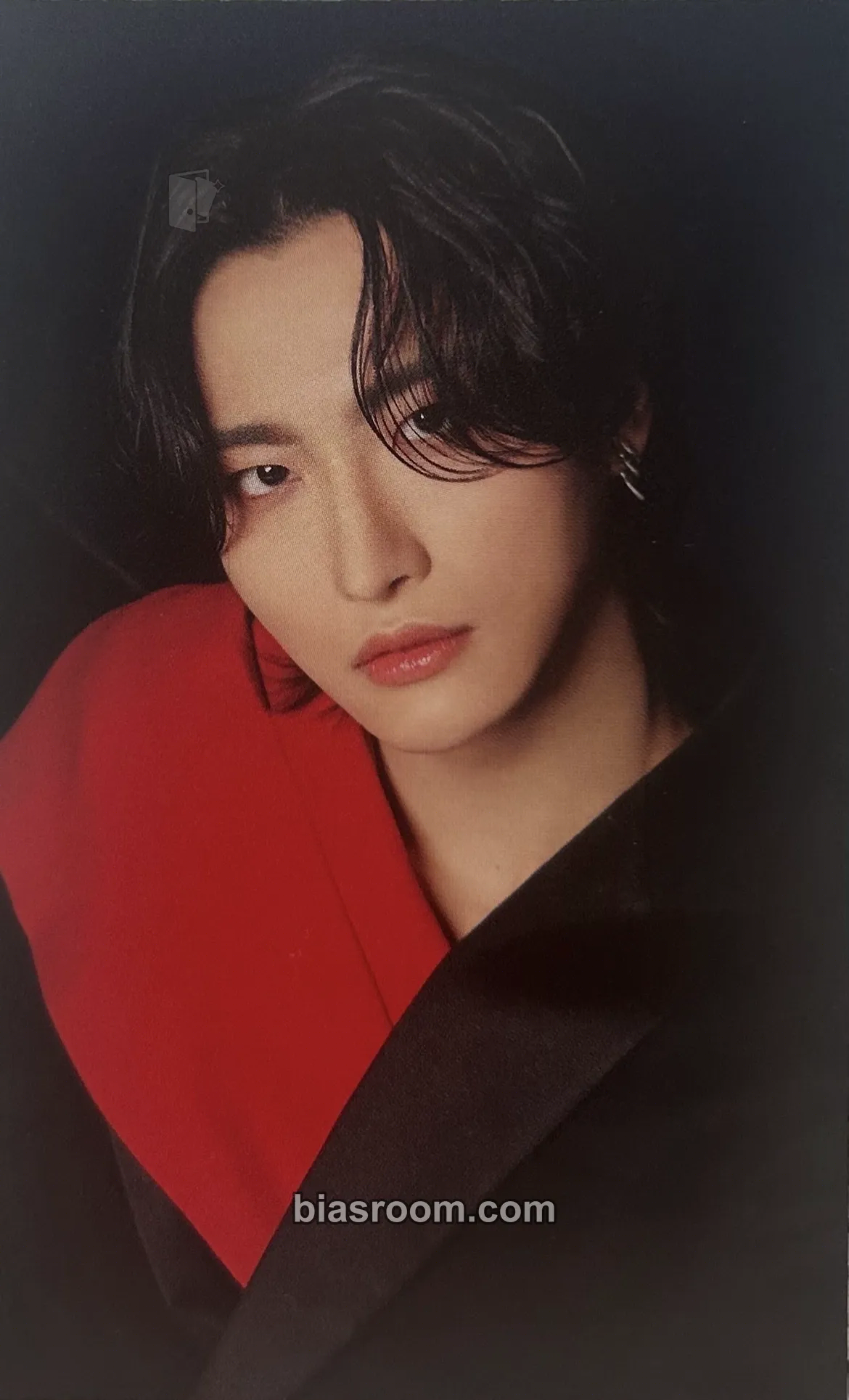 Seonghwa Nikkei Entertainment 2024 April Magazine Cover: Ateez Photocard - ATEEZ - ATEEZ K-pop photocard
