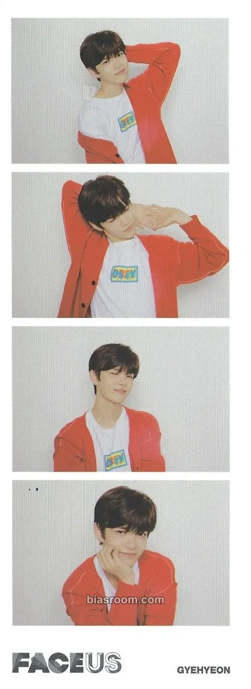 Gyehyeon FACE US Photocard - VERIVERY - VERIVERY K-pop photocard