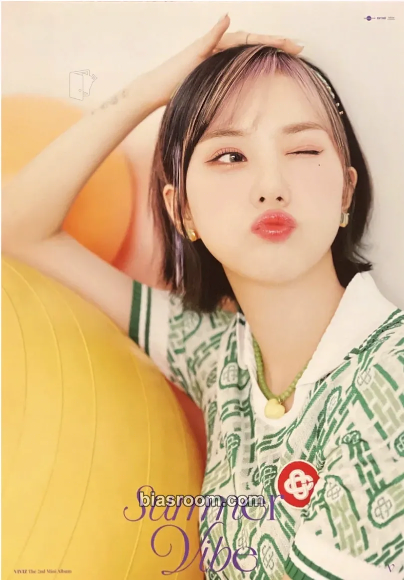Eunha Summer Vibe Photocard - VIVIZ - VIVIZ K-pop photocard