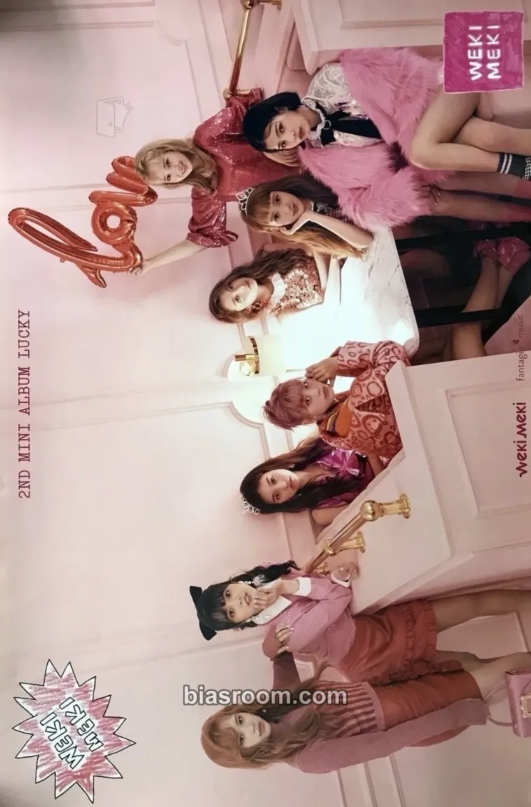 Lucky Photocard - Weki Meki - Weki Meki K-pop photocard