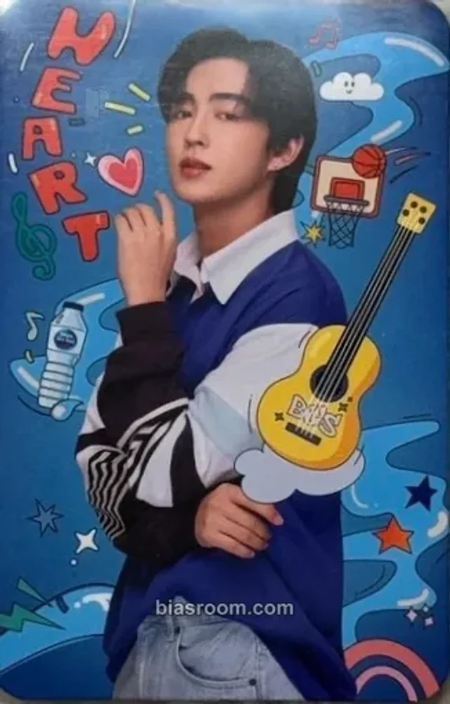 BUS - Heart - Happy BUS Day 1st Year Diary Concert Event brand collaboration photocard set entrance / attendance benefit nestlepurelife