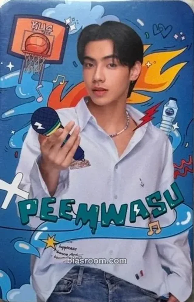 BUS - Peemwasu - Happy BUS Day 1st Year Diary Concert Event brand collaboration photocard set entrance / attendance benefit nestlepurelife
