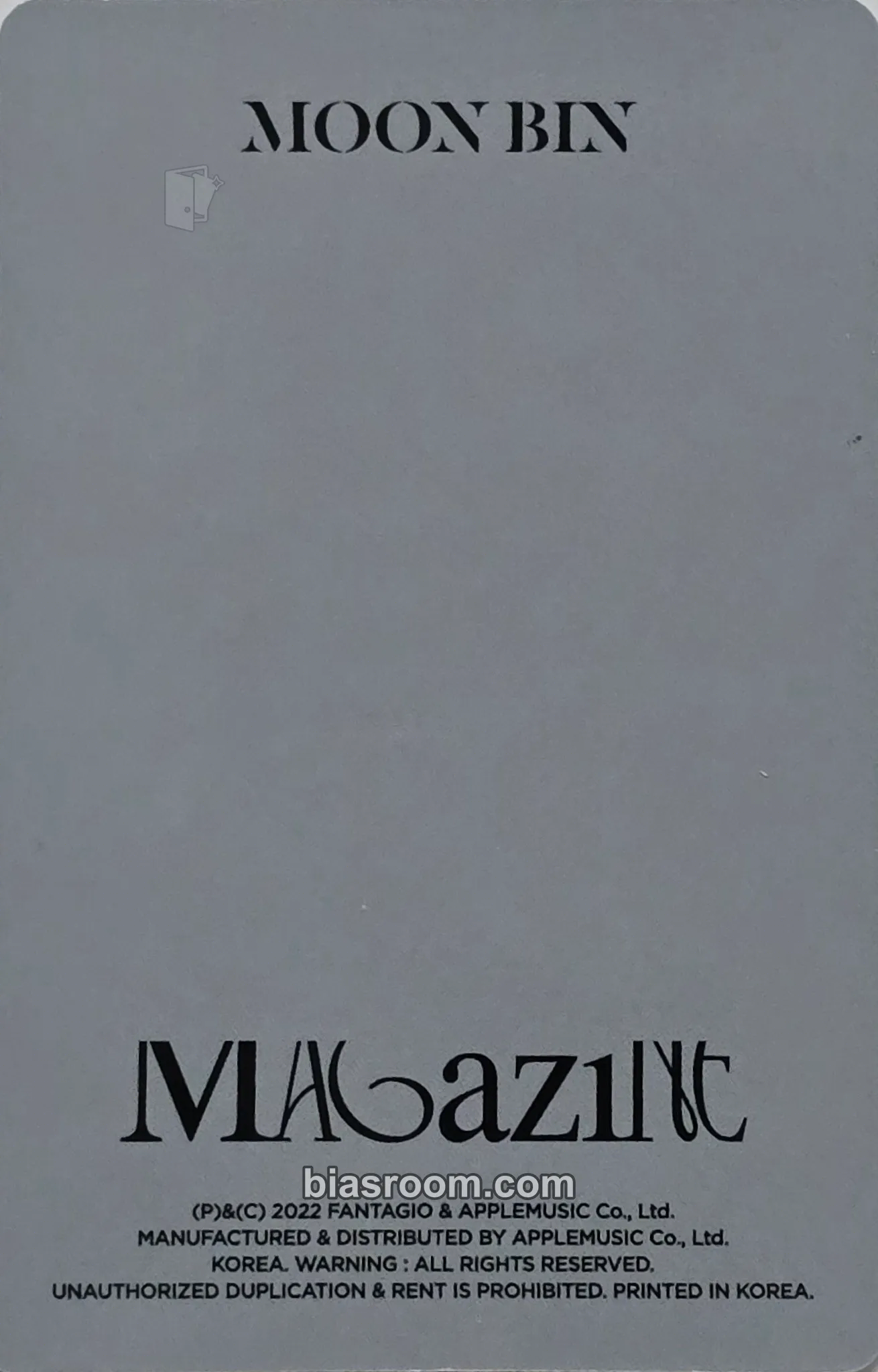 Moonbin Moonbin & Sanha 2022 Official Photobook [Magazine