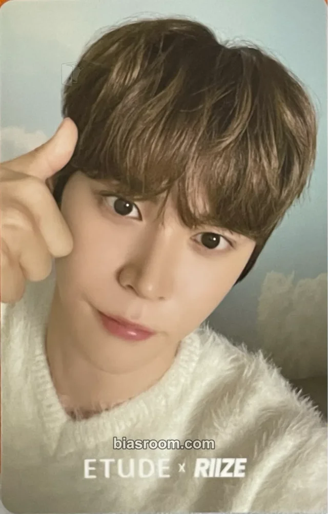 RIIZE - Eunseok - RIIZE x Etude Other purchase benefit photocard set brand collaboration