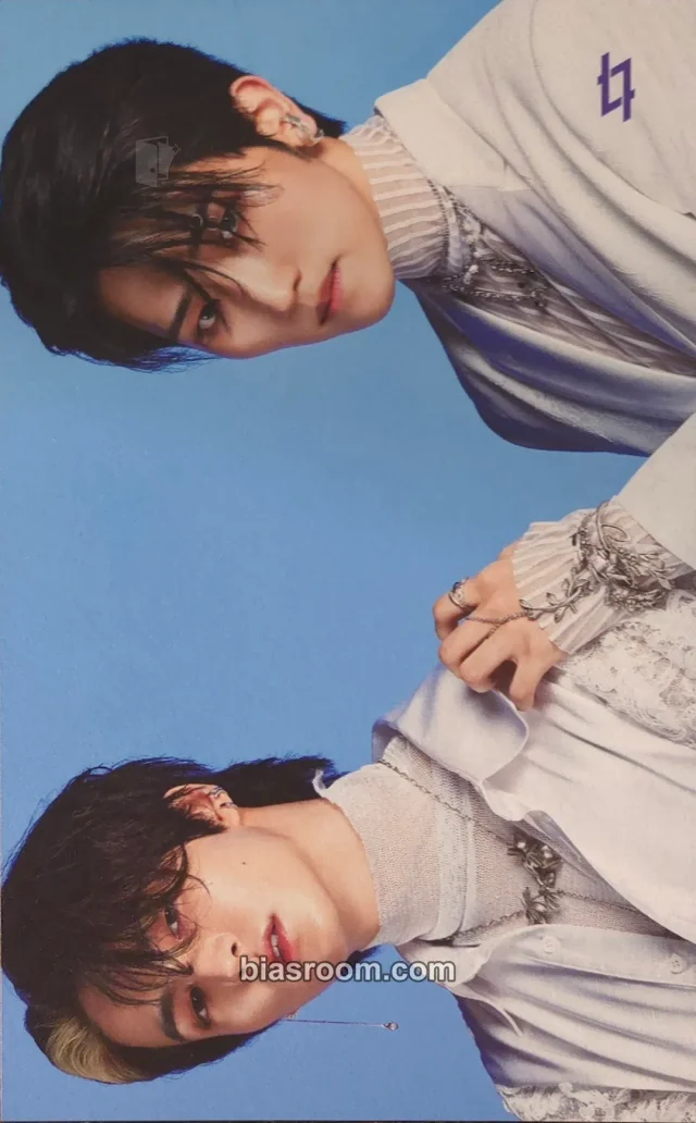 E’LAST - Romin & Baekgyeul - Awake Album album inclusion postcard white version