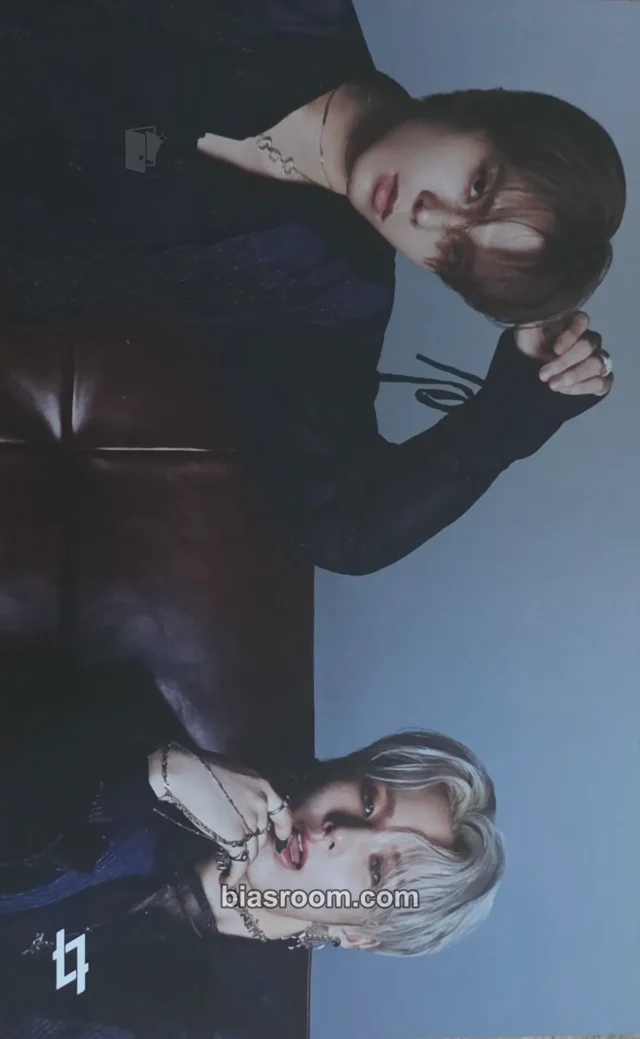 E’LAST - Wonhyuk & Yejun - Awake Album album inclusion postcard navy version