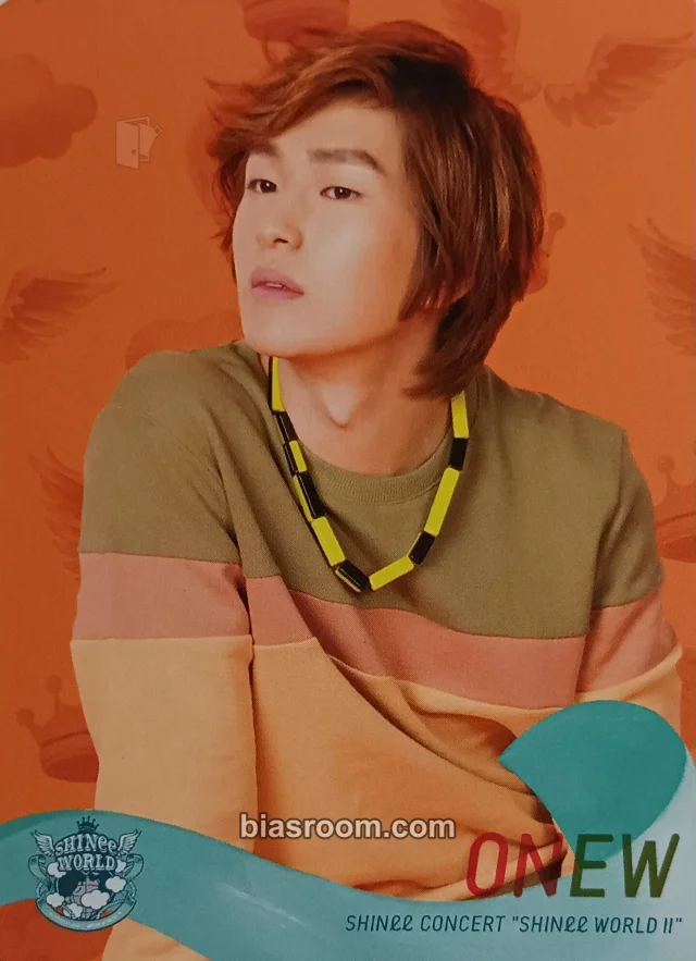 SHINee - Onew - SHINee WORLD II Event trading card tour merch