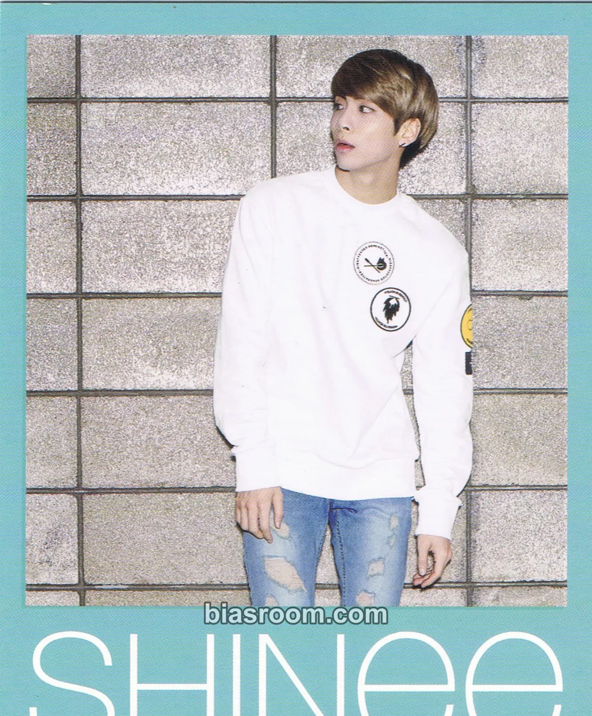 Jonghyun SMTOWN OFFICIAL MD Photocard - SHINee - SHINee K-pop photocard