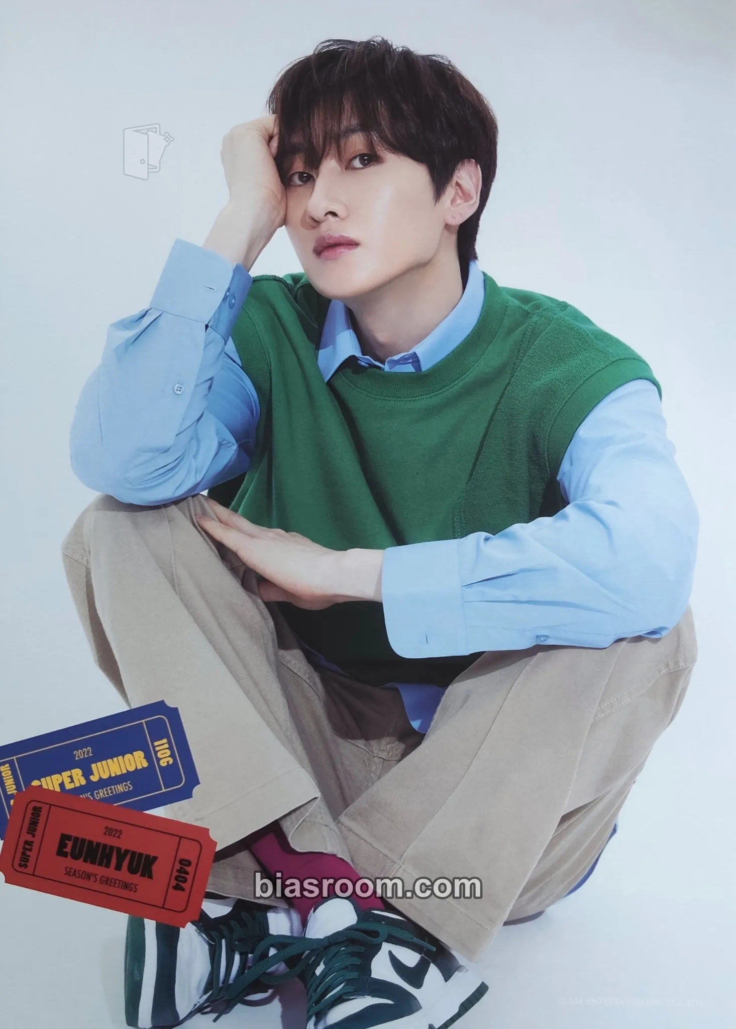 Eunhyuk 2022 Season's Greetings Photocard - SUPER JUNIOR - SUPER JUNIOR K-pop photocard
