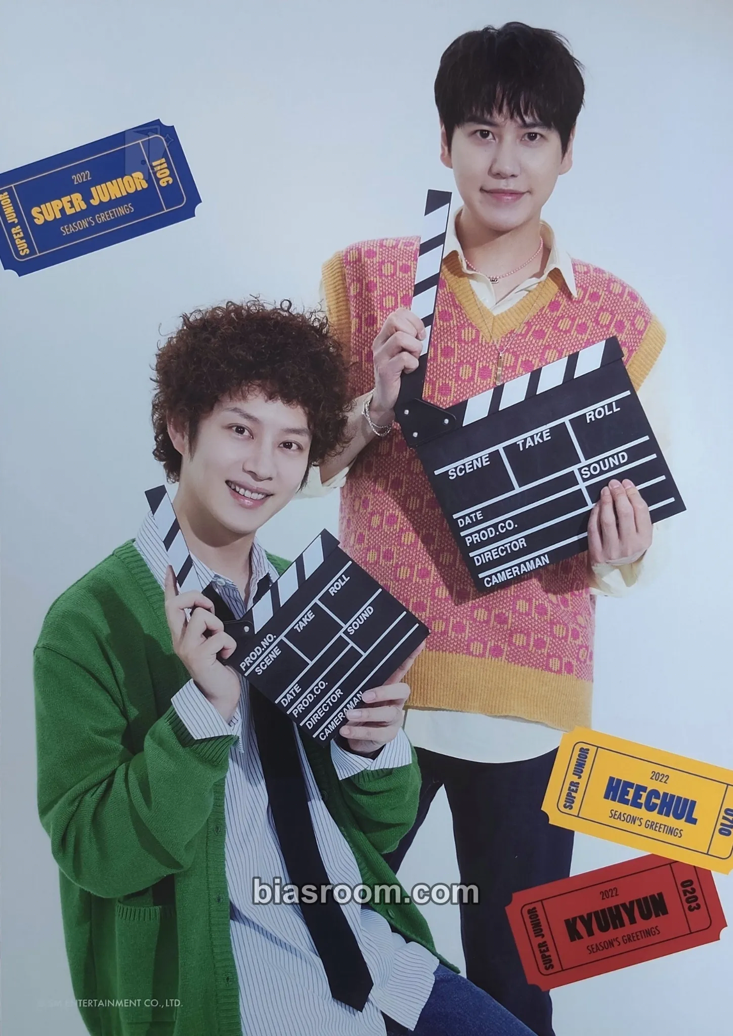 2022 Season's Greetings Photocard - SUPER JUNIOR - SUPER JUNIOR K-pop photocard