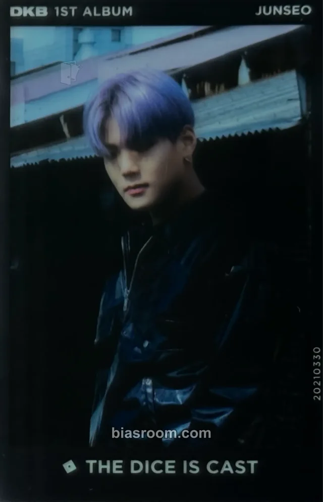 DKB - Junseo - The Dice Is Cast Album album photocard translucent
