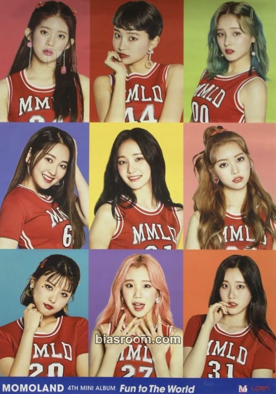 Fun to the World Photocard - MOMOLAND - MOMOLAND K-pop photocard