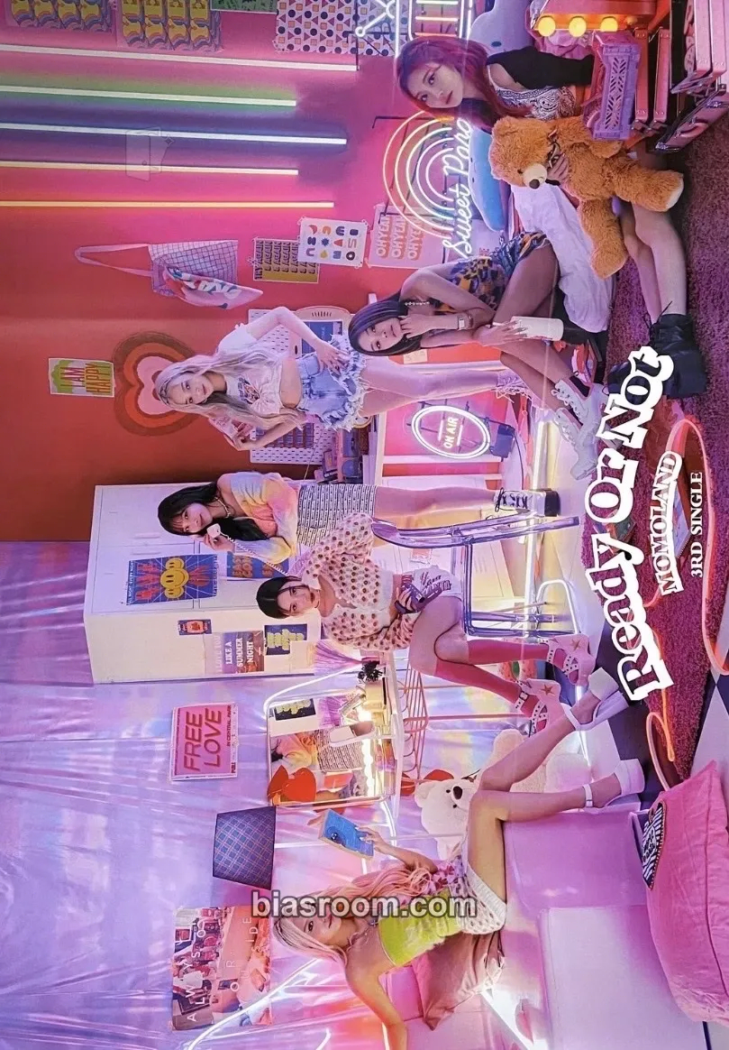 Ready or Not Photocard - MOMOLAND - MOMOLAND K-pop photocard
