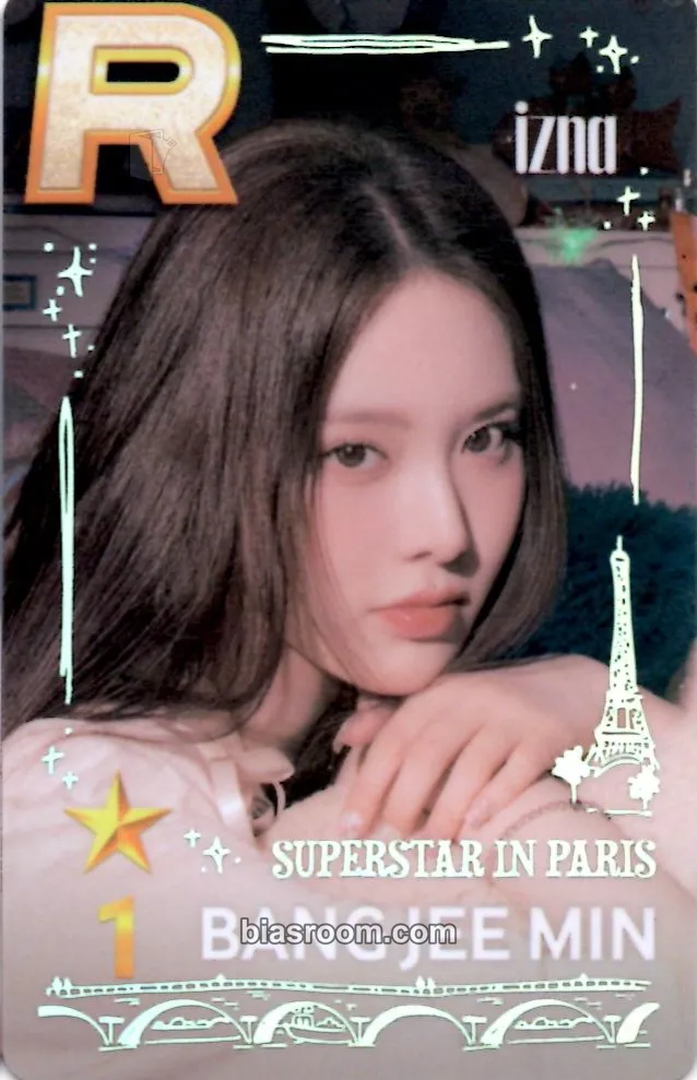 Bang Jeemin Superstar Photocard - izna - izna K-pop photocard