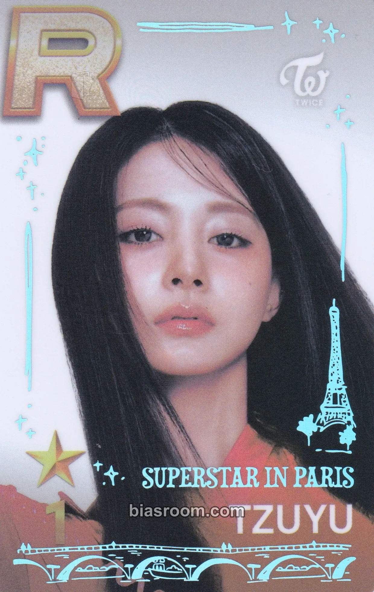 Tzuyu SuperStar JYPNATION Photocard - TWICE | Bias Room