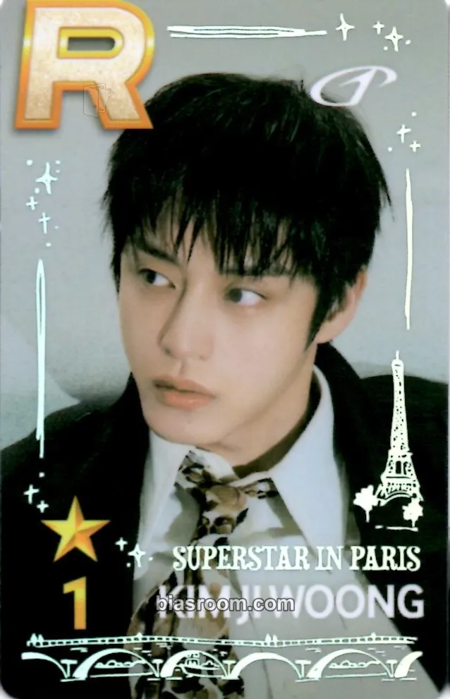 Jiwoong Superstar Wakeone Photocard - ZEROBASEONE - ZEROBASEONE K-pop photocard
