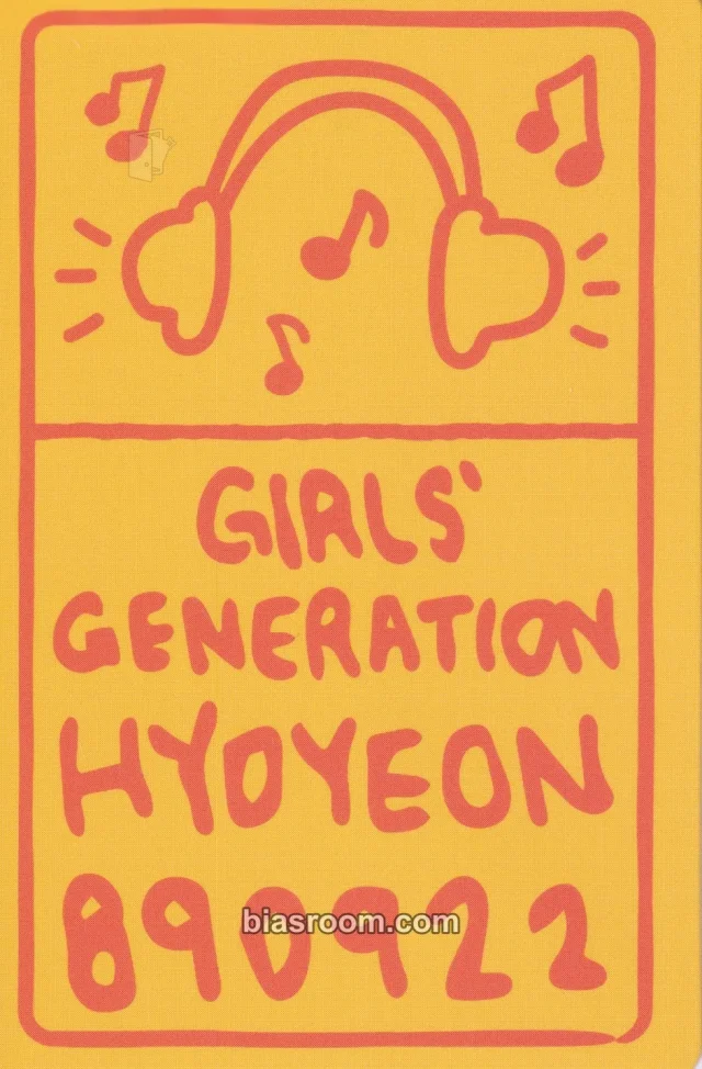 Girls' Generation - Hyoyeon - Girls Generation - 15th Anniversary Offical MD Other lucky card set merch photocard