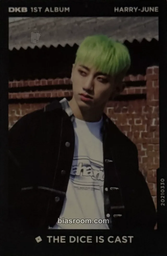 DKB - Harry-June - The Dice Is Cast Album album photocard translucent