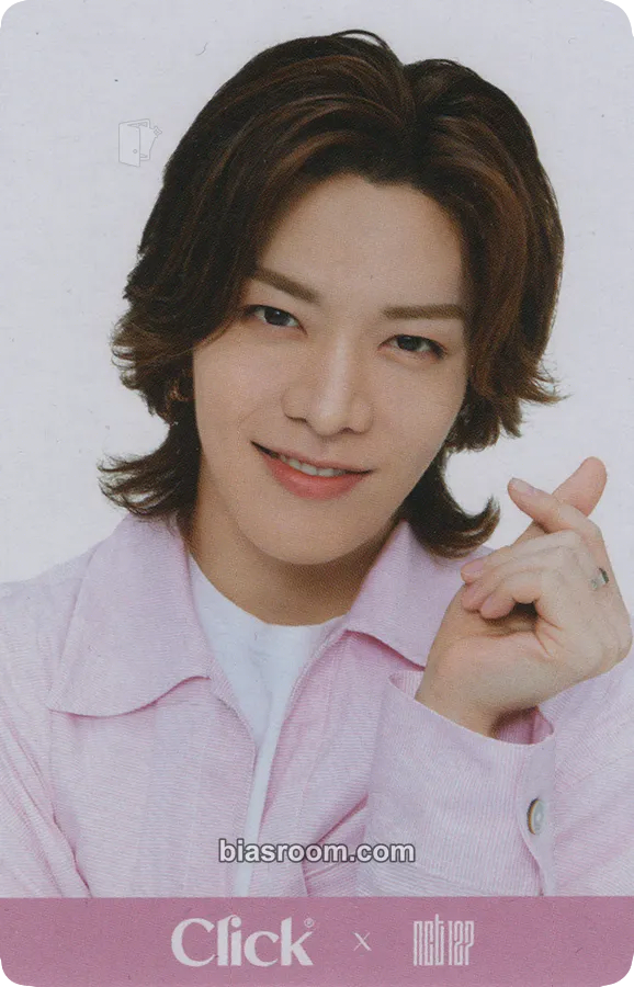 Yuta Click x NCT 127 Photocard - NCT 127 - NCT 127 K-pop photocard