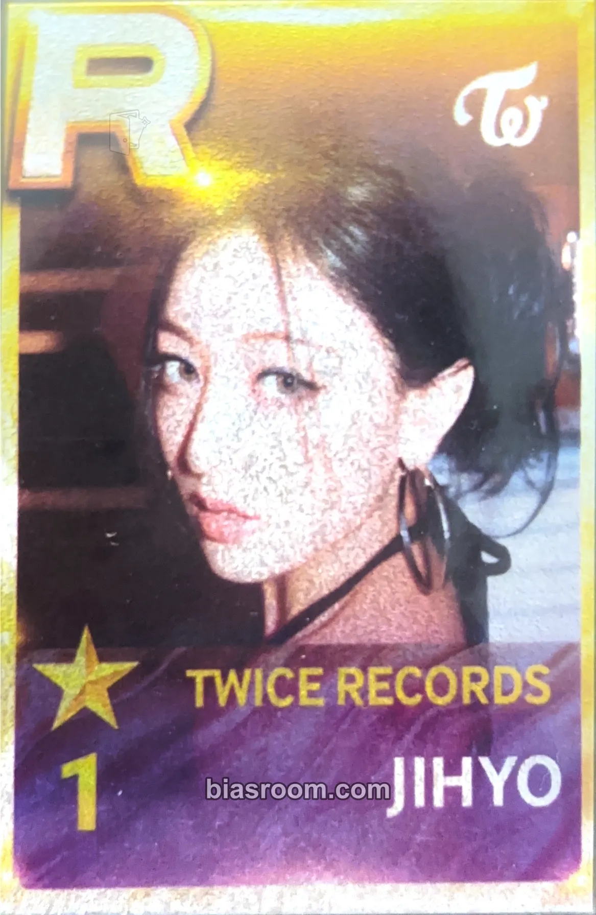 Jihyo TWICE x SuperStar JYPNATION Photocard - TWICE - TWICE K-pop photocard