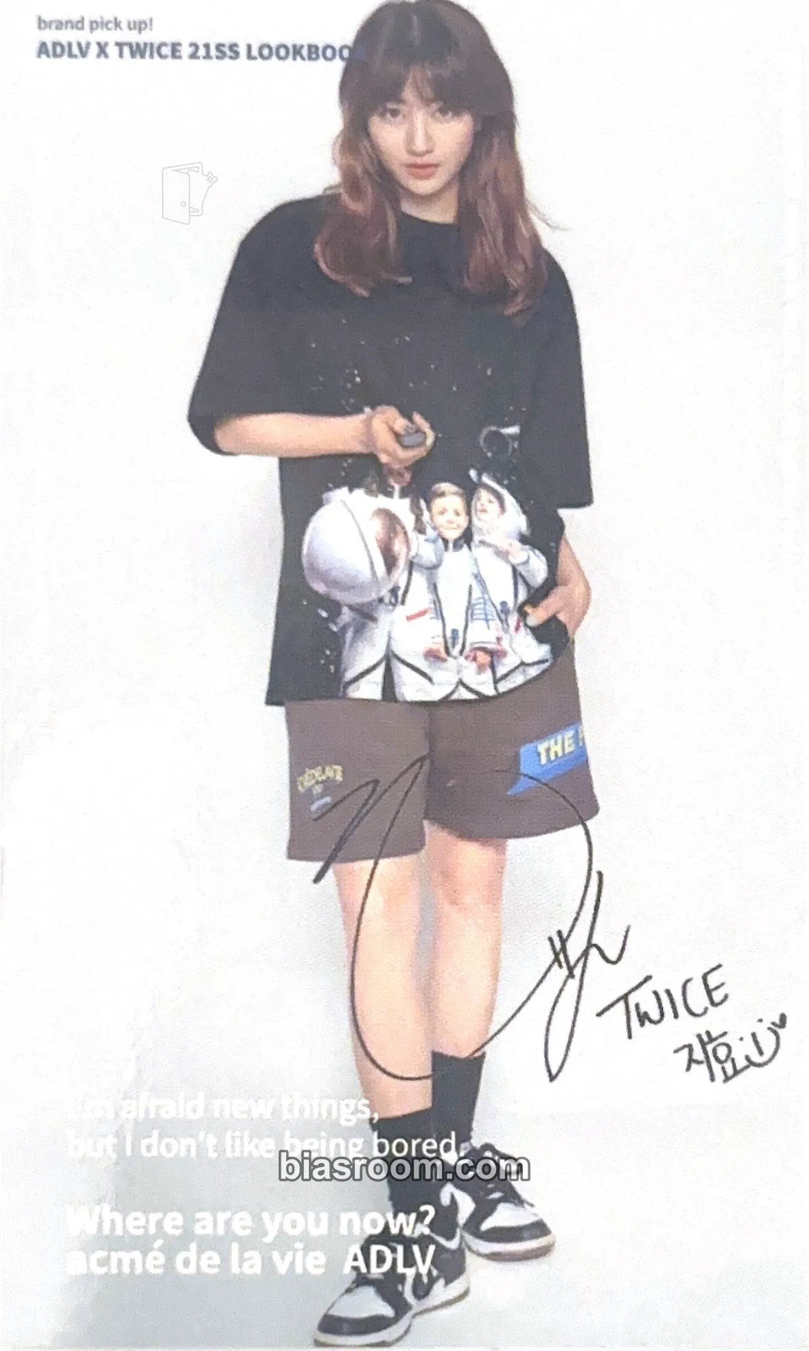 Jihyo TWICE x Acmé De La Vie (ADLV) Photocard - TWICE - TWICE K-pop photocard