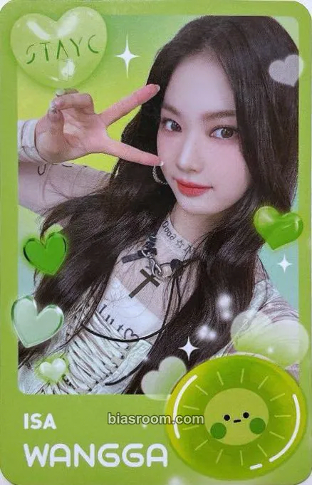 Isa Dalkom Wangga Tanghulu x STAYC Photocard - STAYC - STAYC K-pop photocard