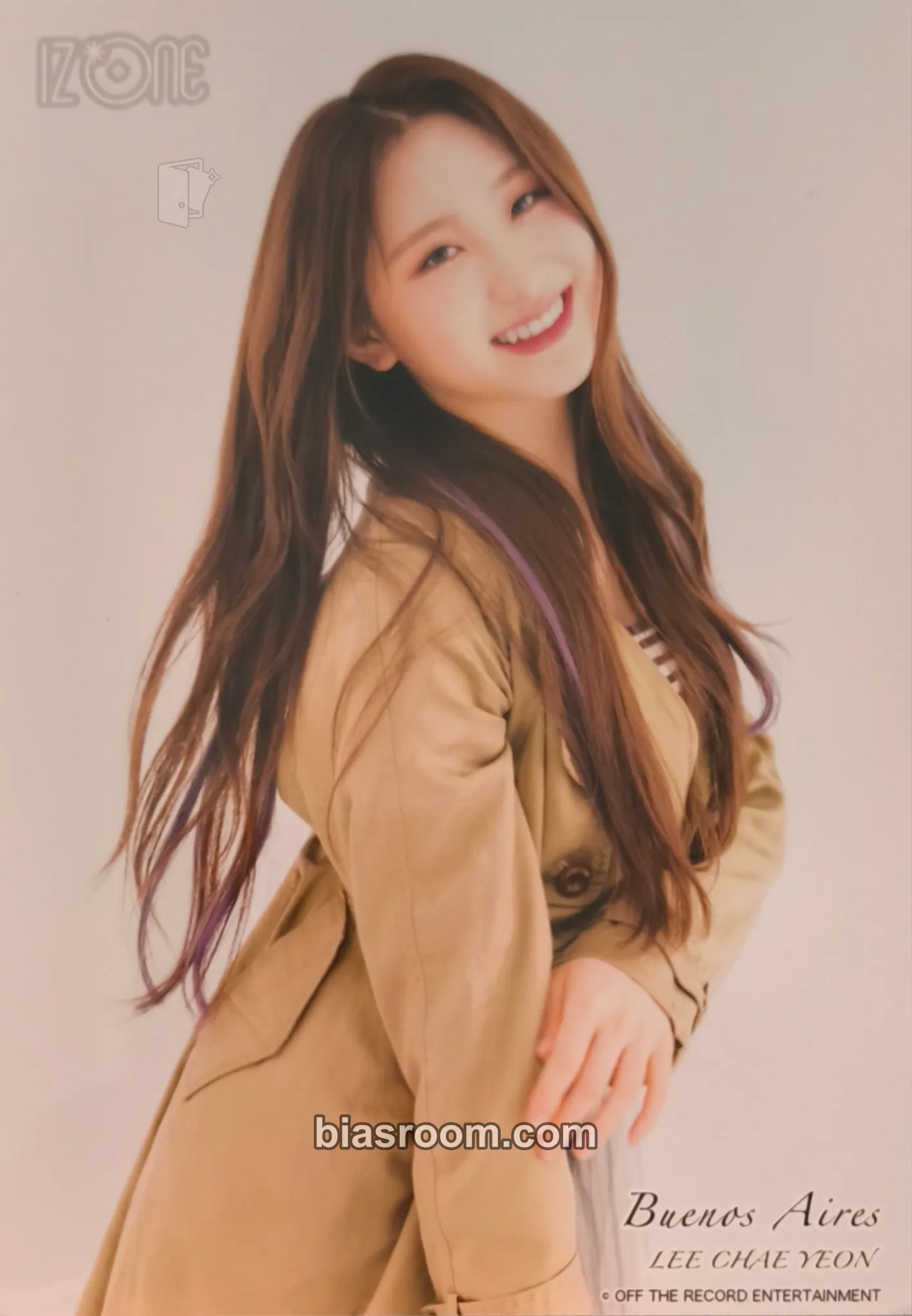 Lee Chaeyeon Buenos Aires Photocard - IZ*ONE - IZ*ONE K-pop photocard