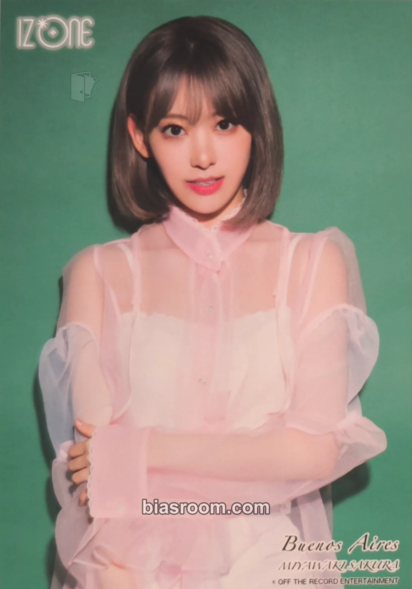 Sakura Buenos Aires Photocard - IZ*ONE - IZ*ONE K-pop photocard