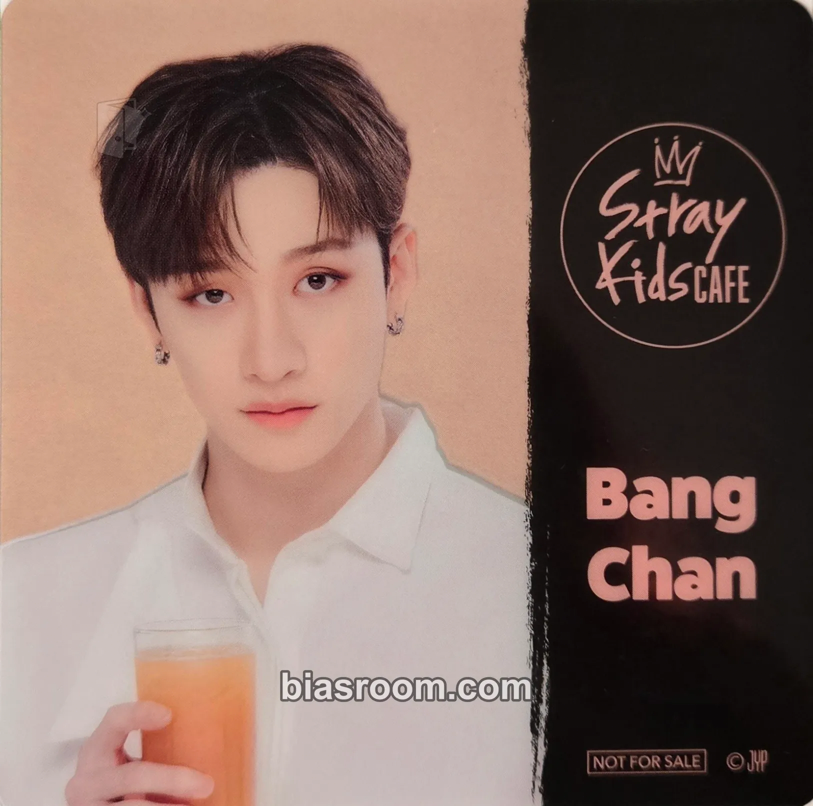 Bang Chan Stray Kids Cafe Photocard - Stray Kids - Stray Kids K-pop photocard