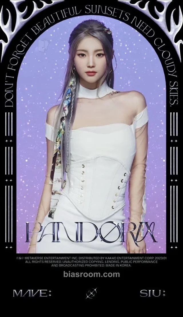 MAVE: - SIU: - PANDORA’S BOX Album album photocard poster version holographic (hologram)