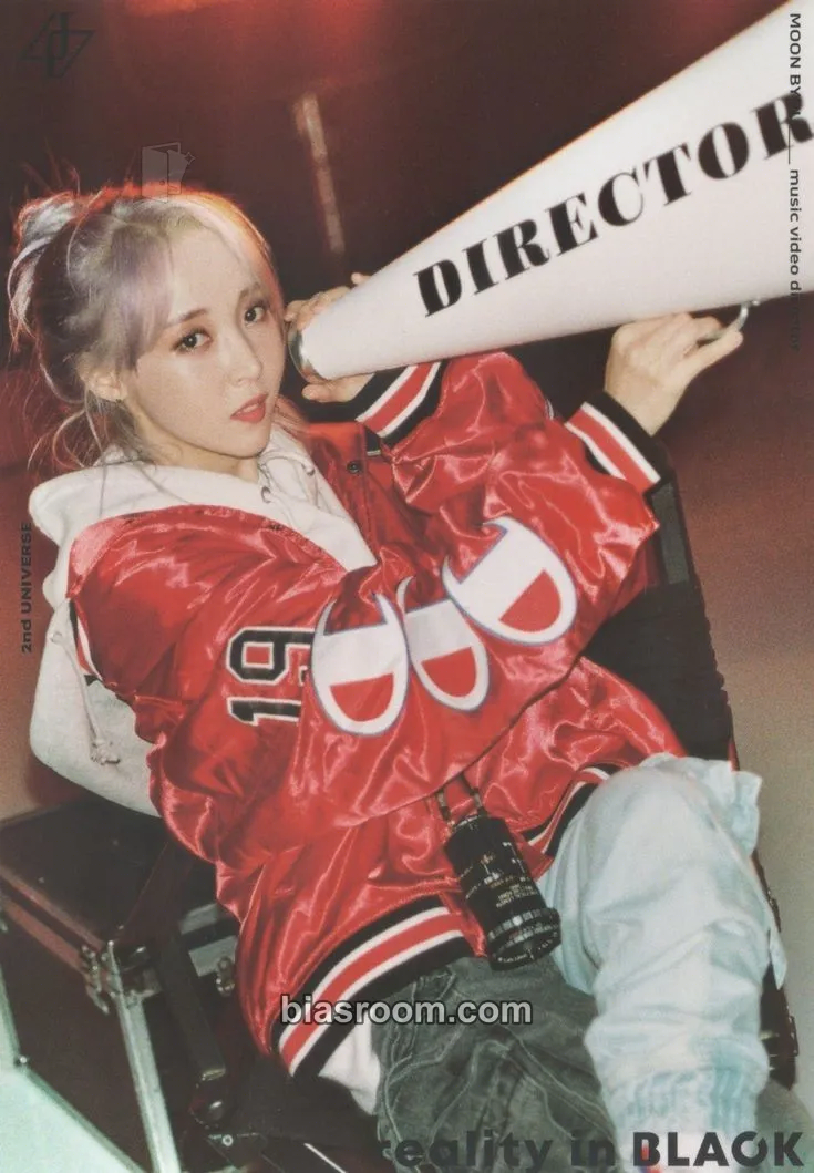 Moonbyul reality in BLACK Photocard - MAMAMOO - MAMAMOO K-pop photocard