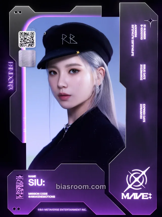 MAVE: - SIU: - PANDORA’S BOX Album album photocard id card version