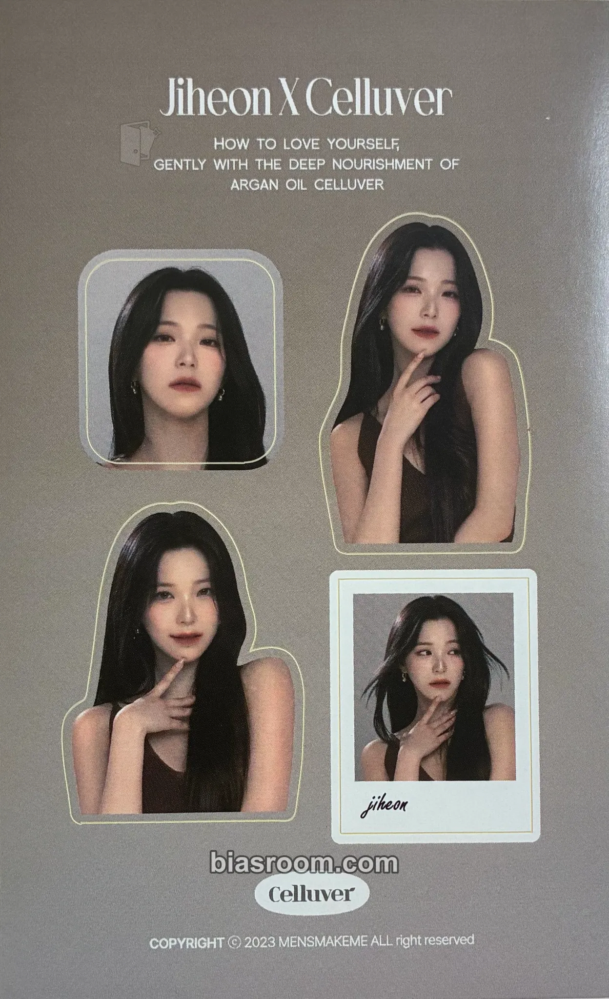 Jiheon Baek Jiheon X Celluver Photocard - fromis_9 - fromis_9 K-pop photocard
