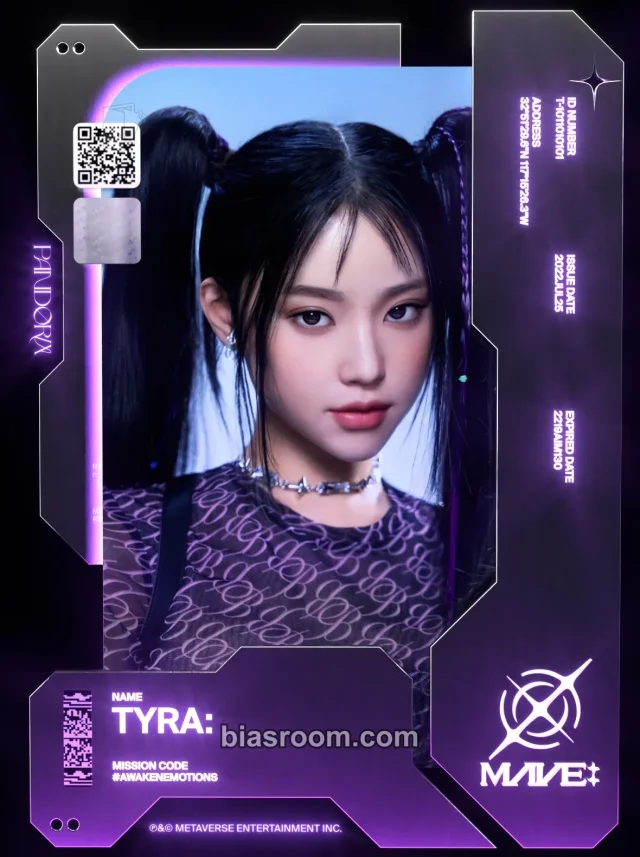 MAVE: - TYRA: - PANDORA’S BOX Album album photocard id card version