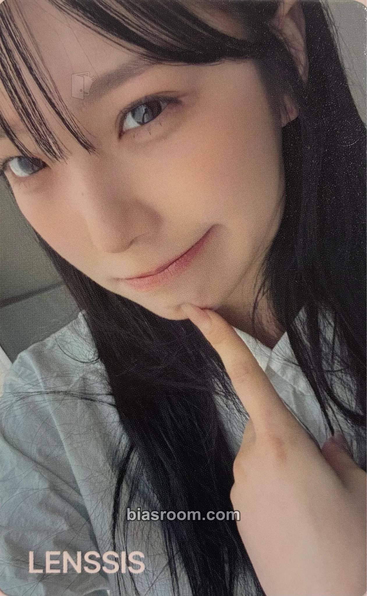 Jiheon Baek Jiheon X LENSSIS Photocard - fromis_9 - fromis_9 K-pop photocard