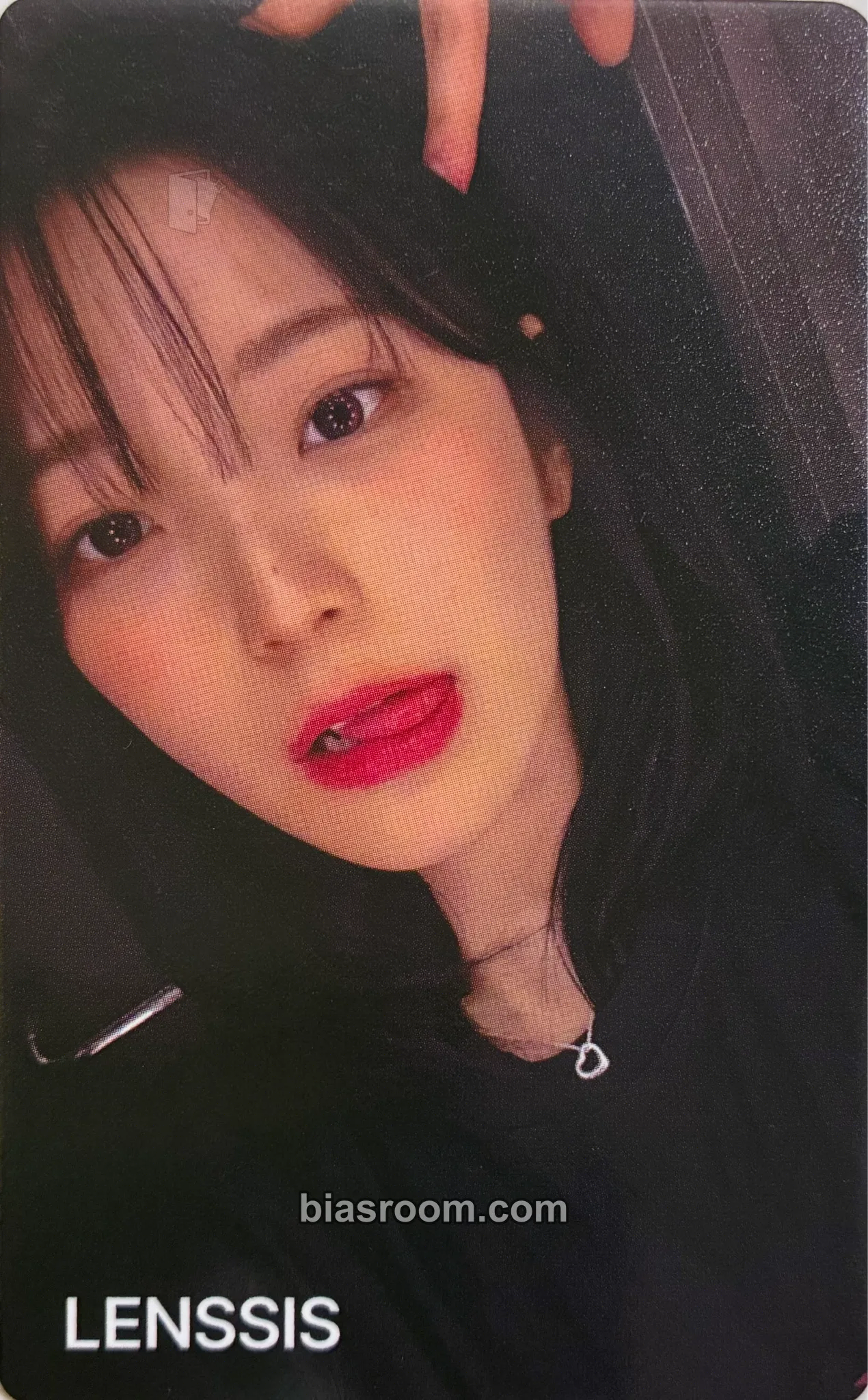 Jiheon Baek Jiheon X LENSSIS Photocard - fromis_9 - fromis_9 K-pop photocard