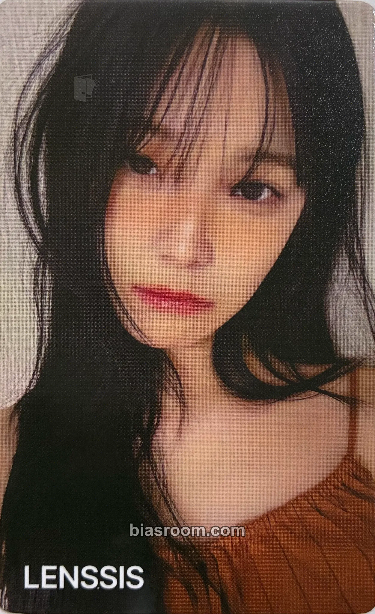 Jiheon Baek Jiheon X LENSSIS Photocard - fromis_9 - fromis_9 K-pop photocard