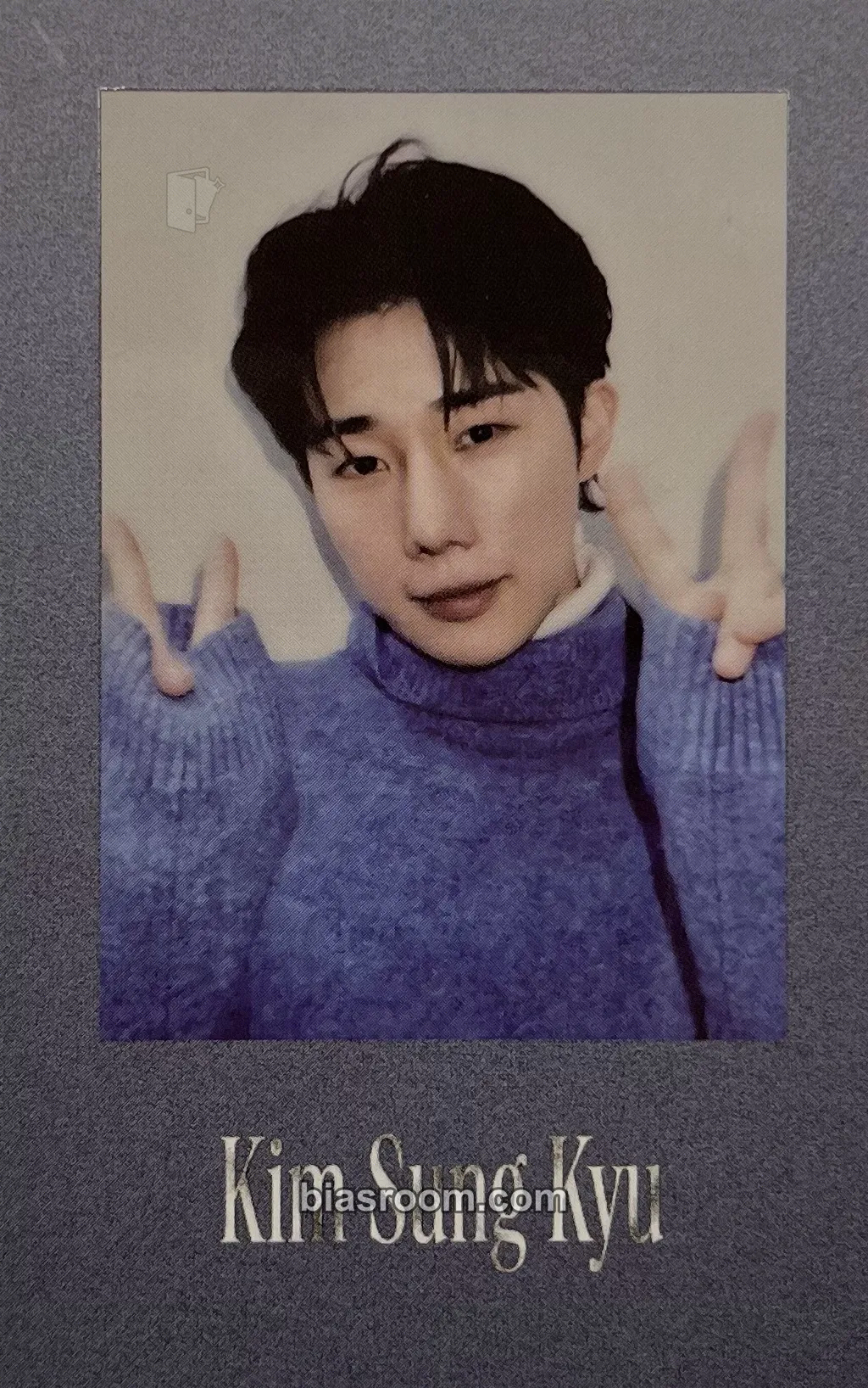 Sungkyu OFF THE MAP (Sungkyu Solo) Photocard - INFINITE - INFINITE K-pop photocard