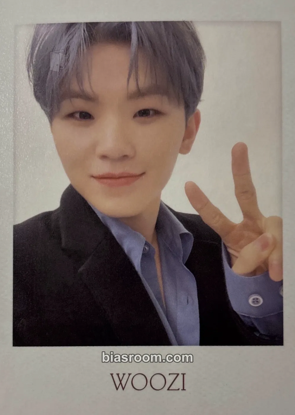 Woozi 2020 Winter Goods Merchandise Photocard - SEVENTEEN - SEVENTEEN K-pop photocard