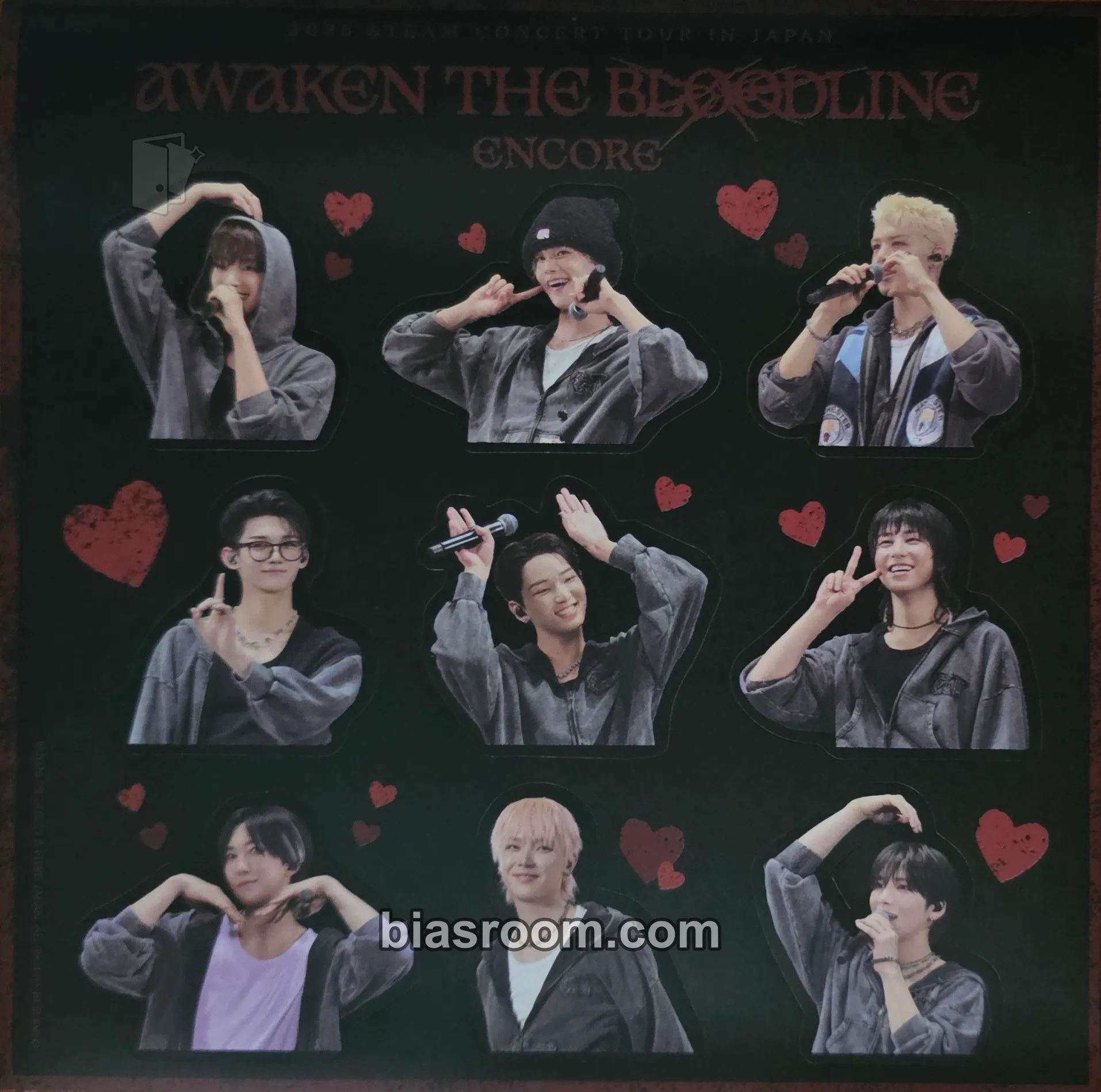 AWAKEN THE BLOODLINE ENCORE in JAPAN Digital Code Photocard - &TEAM - &TEAM K-pop photocard