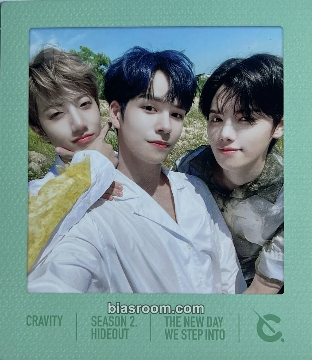 HIDEOUT: THE NEW DAY WE STEP INTO - SEASON 2 Photocard - CRAVITY - CRAVITY K-pop photocard