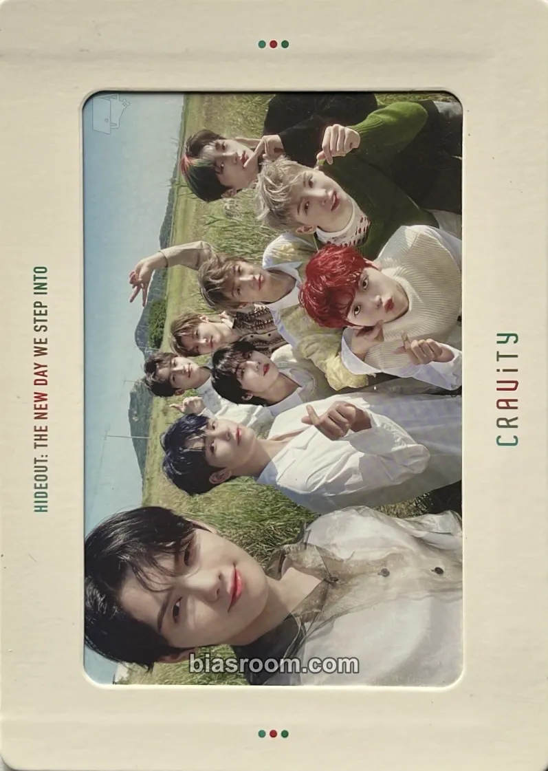 HIDEOUT: THE NEW DAY WE STEP INTO - SEASON 2 Photocard - CRAVITY - CRAVITY K-pop photocard