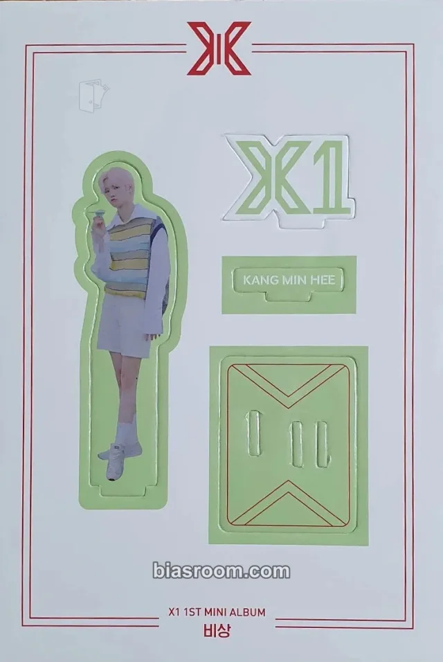 X1 - Minhee - Emergency: Quantum Leap Album album inclusion photo stand emergency version