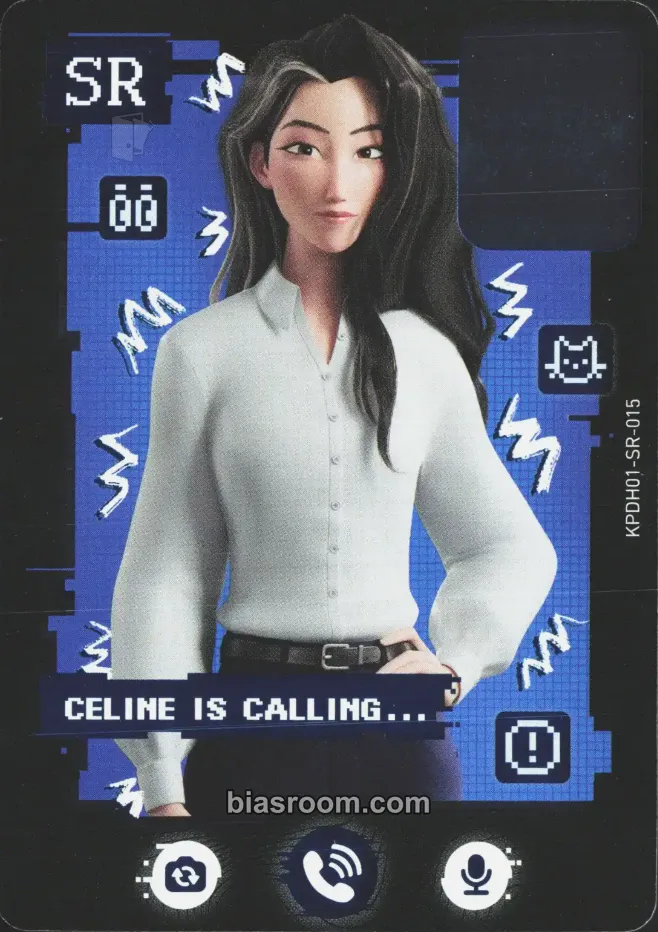 Celine Kayou x KPop Demon Hunters Collectable Trading Cards Photocard - KPop Demon Hunters - KPop Demon Hunters K-pop photocard