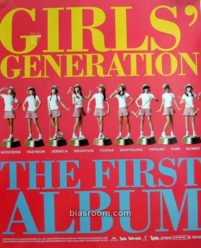 Girls' Generation Photocard - Girls' Generation K-pop photocard